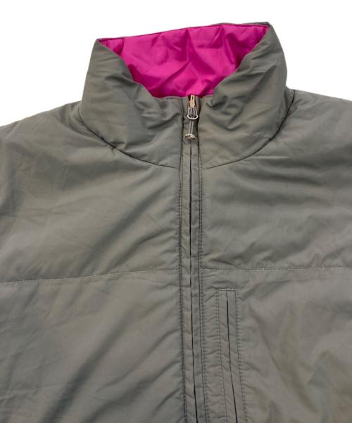stussy GEAR（ステューシーギア）STUSSY GEAR (ステューシーギア) リバーシブル中綿ジャケット グレー×ピンク サイズ:SIZE Mの古着・服飾アイテム