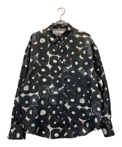 HERALBONY（ヘラルボニー）HERALBONY (ヘラルボニー) アートプリントシャツ ブラック サイズ:Freeの古着・服飾アイテム