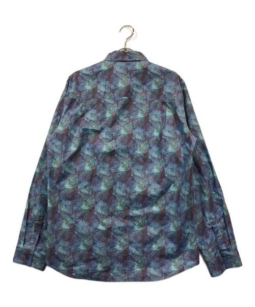 HERALBONY（ヘラルボニー）HERALBONY (ヘラルボニー) アートプリントシャツ ブルー サイズ:Freeの古着・服飾アイテム