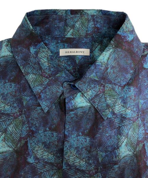 HERALBONY（ヘラルボニー）HERALBONY (ヘラルボニー) アートプリントシャツ ブルー サイズ:Freeの古着・服飾アイテム