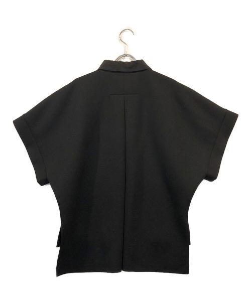 ADORE（アドーア）ADORE (アドーア) エアーダンボールカットソー ブラック サイズ:SIZE 38の古着・服飾アイテム