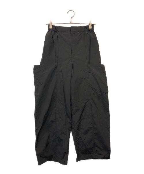 ADORE（アドーア）ADORE (アドーア) エアリープレーンクロスパンツ ブラック サイズ:SIZE 38の古着・服飾アイテム