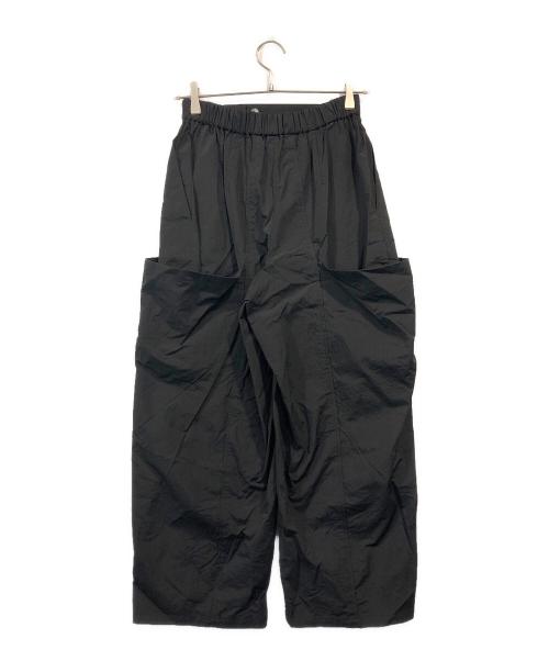 ADORE（アドーア）ADORE (アドーア) エアリープレーンクロスパンツ ブラック サイズ:SIZE 38の古着・服飾アイテム