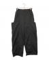 ADORE（アドーア）の古着「エアリープレーンクロスパンツ」｜ブラック