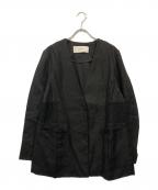 ADOREアドーア）の古着「メッシュウエストジャケット」｜ブラック