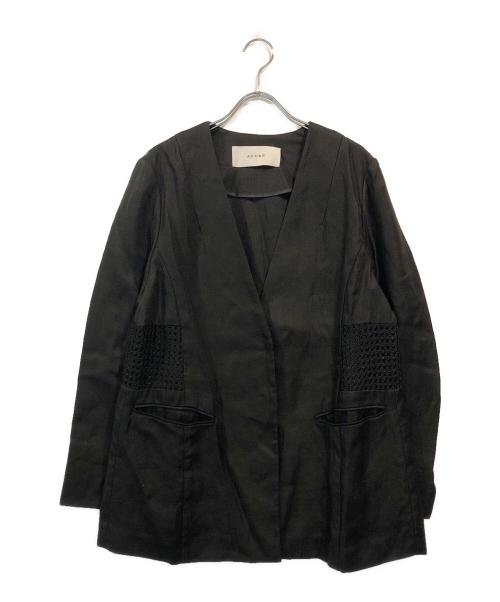 ADORE（アドーア）ADORE (アドーア) メッシュウエストジャケット ブラック サイズ:SIZE 38の古着・服飾アイテム