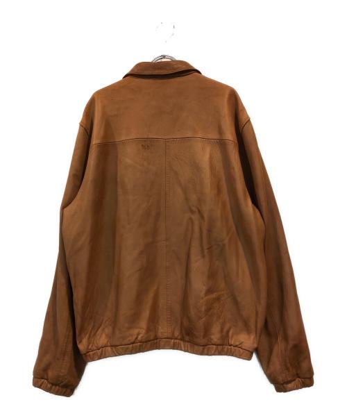 POLO RALPH LAUREN（ポロ・ラルフローレン）POLO RALPH LAUREN (ポロ・ラルフローレン) オールドレザースイングトップ ブラウン サイズ:Lの古着・服飾アイテム