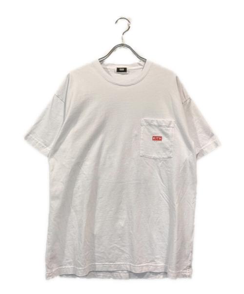 KITH（キス）KITH (キス) バックプリントＴシャツ ホワイト サイズ:Mの古着・服飾アイテム