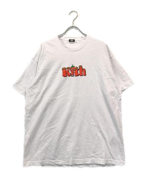 KITH（キス）KITH (キス) Treats Strawberry Tee ホワイト サイズ:Mの古着・服飾アイテム