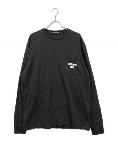 KITH キス Tシャツ・カットソー メンズ 【古着】【中古】 中古・古着通販】KITH (キス) バックプリントTシャツ ブラック サイズ