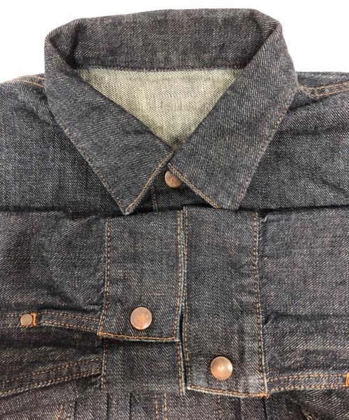 A BATHING APE（ア ベイシング エイプ）A BATHING APE (ア ベイシング エイプ) バック刺繍デニムジャケット インディゴ サイズ:Mの古着・服飾アイテム