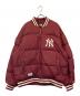 New Era（ニューエラ）の古着「スタジャンデザインダウンジャケット」｜レッド