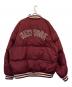 New Era (ニューエラ) GENUINE MERCHANDISE (ジェニュイン マーチャンダイズ) スタジャンデザインダウンジャケット レッド サイズ:SIZE XL：10000円