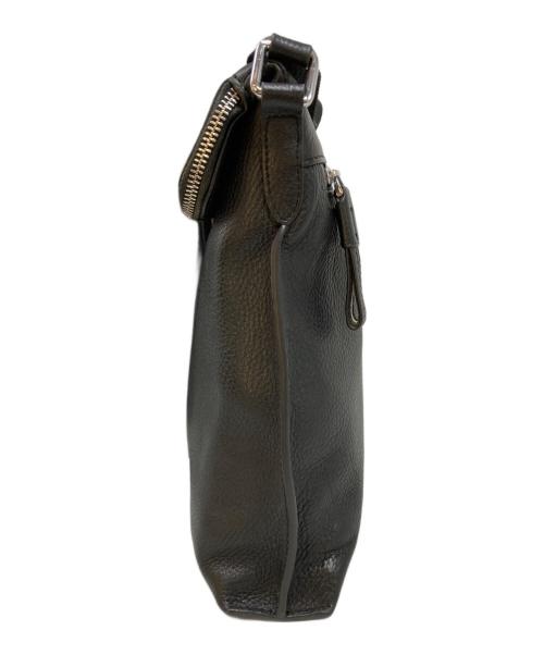 BALLY（バリー）BALLY (バリー) レザーショルダーバッグ ブラックの古着・服飾アイテム