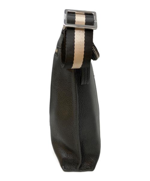 BALLY（バリー）BALLY (バリー) レザーショルダーバッグ ブラックの古着・服飾アイテム