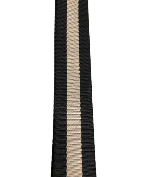 BALLY（バリー）BALLY (バリー) レザーショルダーバッグ ブラックの古着・服飾アイテム