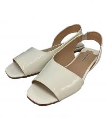 FABIO RUSCONI（ファビオルスコーニ）の古着「バックストラップサンダル」｜ベージュ