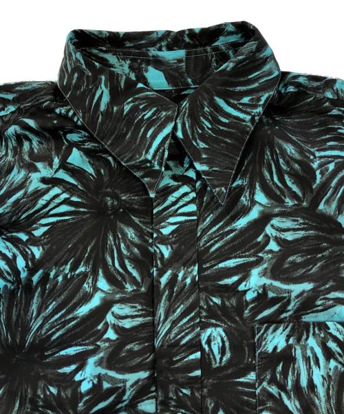 TOGA ARCHIVES（トーガアーカイブス）TOGA ARCHIVES (トーガアーカイブス) 総柄シャツ ブルー サイズ:Sの古着・服飾アイテム