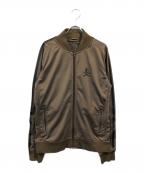 stussyステューシー）の古着「00Sロゴプリントトラックブルゾン」｜オリーブ