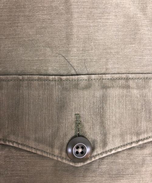 RRL（ダブルアールエル）RRL (ダブルアールエル) バックサテンオーバーシャツ カーキ サイズ:XSの古着・服飾アイテム
