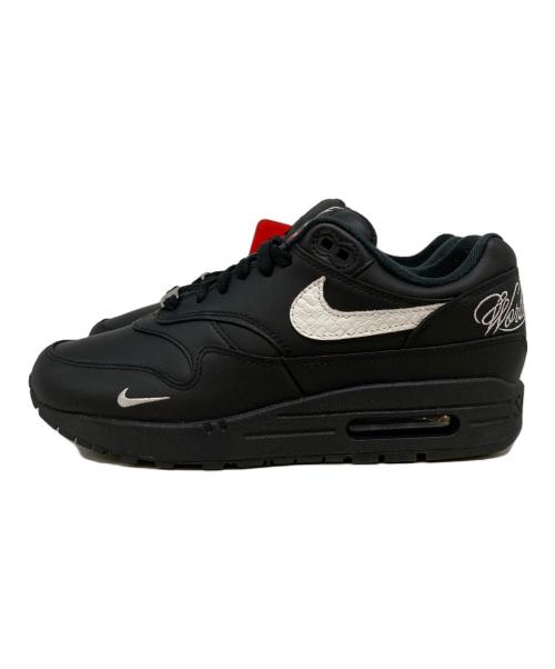 NIKE（ナイキ）NIKE (ナイキ) SUPREME (シュプリーム) Air Max 1 '87 SP Supreme Black White ブラック サイズ:25の古着・服飾アイテム