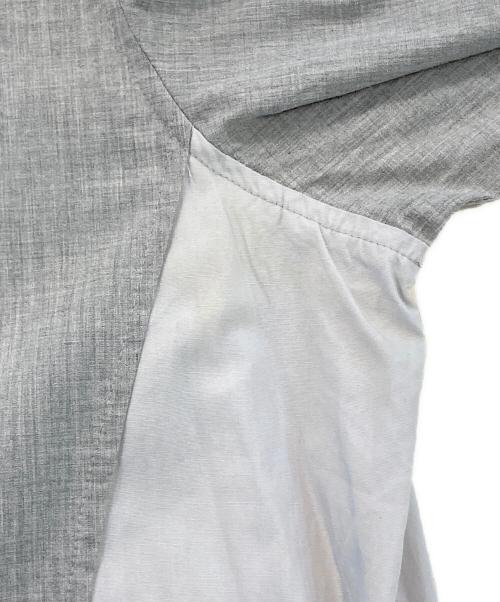 JohnUNDERCOVER（ジョンアンダーカバー）JohnUNDERCOVER (ジョンアンダーカバー) チャイナボタンロングシャツ グレー サイズ:SIZE 2の古着・服飾アイテム