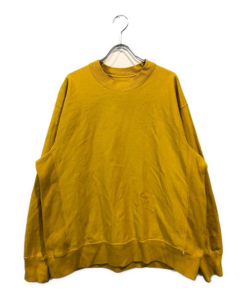 INNAT（インアット）INNAT (インアット) Sweat Crewneck イエロー サイズ:2の古着・服飾アイテム