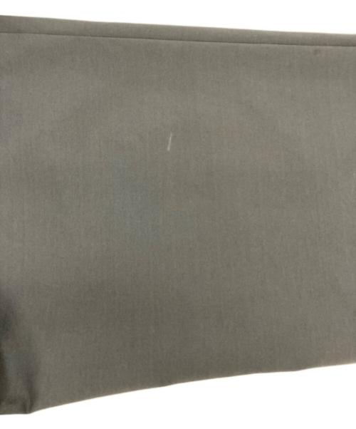 Graphpaper（グラフペーパー）Graphpaper (グラフペーパー) Compact Ponte Slim Weisted Wide Tapered Chef Pants グレー サイズ:Sの古着・服飾アイテム