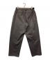 Graphpaper (グラフペーパー) Compact Ponte Slim Weisted Wide Tapered Chef Pants グレー サイズ:S：14000円