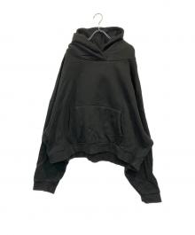 entire studios（エンタイアスタジオ）の古着「ヘビーウェイト プルオーバーパーカー」｜ブラック