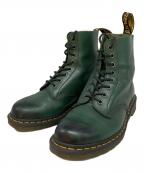 Dr.Martensドクターマーチン）の古着「グラデーション8ホールブーツ」｜グリーン×ブラック