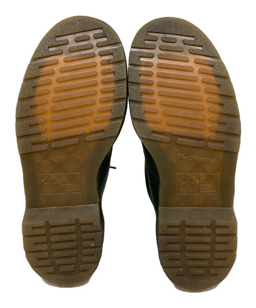 Dr.Martens（ドクターマーチン）Dr.Martens (ドクターマーチン) グラデーション8ホールブーツ グリーン×ブラック サイズ:7の古着・服飾アイテム