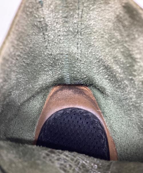 Dr.Martens（ドクターマーチン）Dr.Martens (ドクターマーチン) グラデーション8ホールブーツ グリーン×ブラック サイズ:7の古着・服飾アイテム