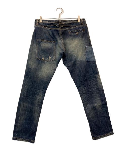 GABRIELE PASINI（ガブリエレパジーニ）GABRIELE PASINI (ガブリエレパジーニ) パッチワークデニムパンツ インディゴ サイズ:w30の古着・服飾アイテム