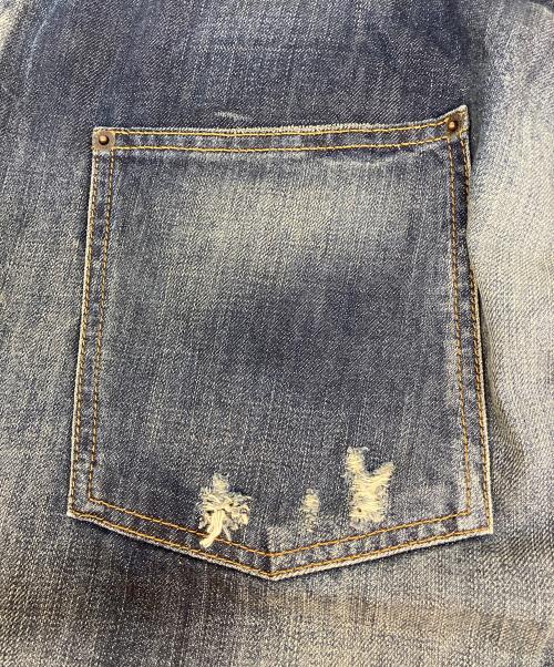 GABRIELE PASINI（ガブリエレパジーニ）GABRIELE PASINI (ガブリエレパジーニ) パッチワークデニムパンツ インディゴ サイズ:w30の古着・服飾アイテム