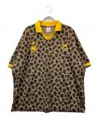 PUMA×SASQUATCHfabrix.プーマ×サスクワッチファブリックス）の古着「ゲームシャツ」｜ブラウン