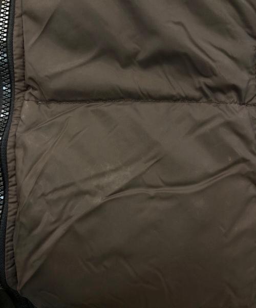 MONCLER（モンクレール）MONCLER (モンクレール) BAZILLEダウンジャケット ブラウン サイズ:SIZE 3の古着・服飾アイテム
