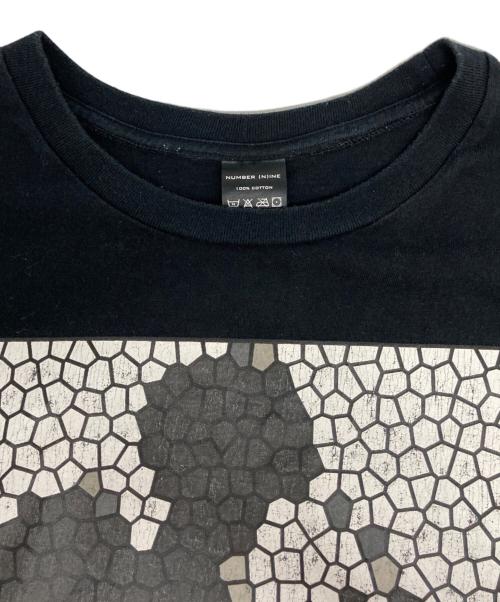 NUMBER (N)INE（ナンバーナイン）NUMBER (N)INE (ナンバーナイン) DISNEY (ディズニー) クラックミッキープリントTシャツ ブラック サイズ:4の古着・服飾アイテム