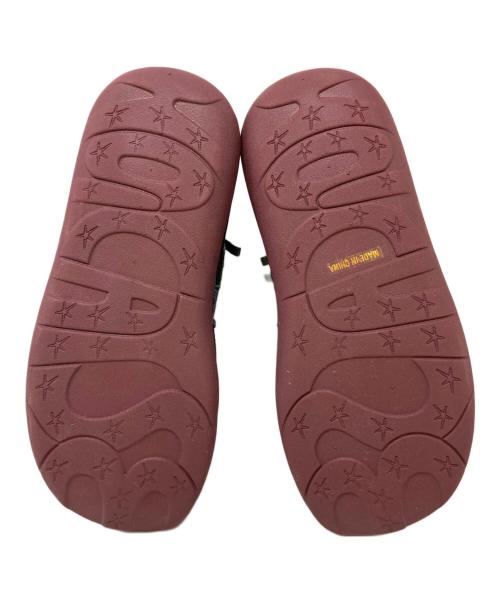 estacion（エスタシオ）estacion (エスタシオ) カラフルフラワー本革ショートブーツ ネイビー サイズ:Mの古着・服飾アイテム