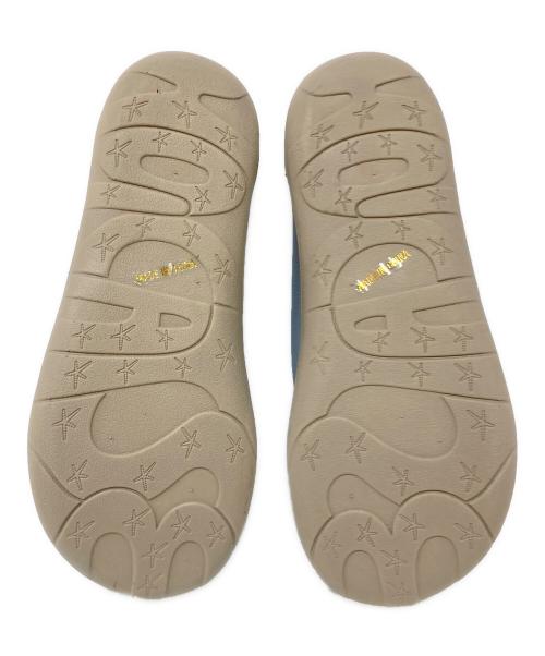 estacion（エスタシオ）estacion (エスタシオ) ワンちゃんモチーフ本革カジュアルシューズ スカイブルー サイズ:Mの古着・服飾アイテム