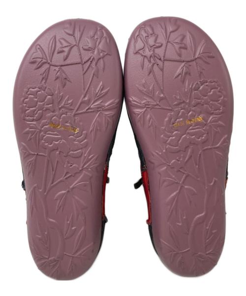 estacion（エスタシオ）estacion (エスタシオ) うずまきデザイン本革ショートブーツ ネイビー サイズ:Mの古着・服飾アイテム