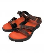 ECCOエコー）の古着「スポーツサンダル」｜オレンジ×ブラック