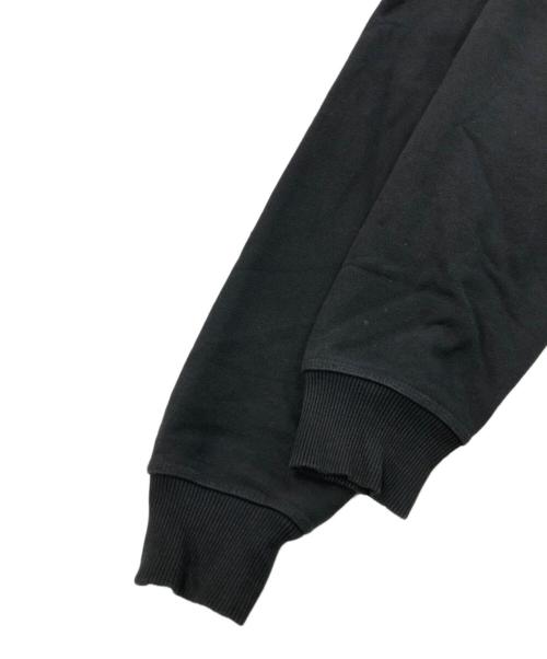 stussy（ステューシー）stussy (ステューシー) ロゴプリントジップアップパーカー ブラック サイズ:SIZE Sの古着・服飾アイテム