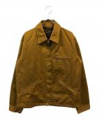 CALEEキャリー）の古着「バック刺繍ジャケット」｜ブラウン