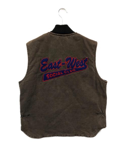 CarHartt（カーハート）CarHartt (カーハート) オールドダックベスト ブラウン サイズ:Lの古着・服飾アイテム