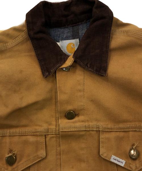 CarHartt（カーハート）CarHartt (カーハート) オールドダックトラッカージャケット ベージュ サイズ:SIZE 42の古着・服飾アイテム