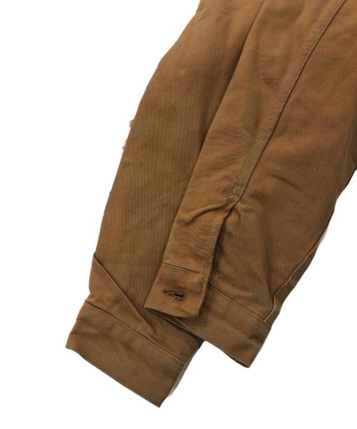 CarHartt（カーハート）CarHartt (カーハート) オールドダックトラッカージャケット ベージュ サイズ:SIZE 42の古着・服飾アイテム