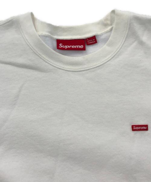 SUPREME（シュプリーム）Supreme (シュプリーム) 24FWSmall Box Crewneck ホワイト サイズ:SIZE Lの古着・服飾アイテム