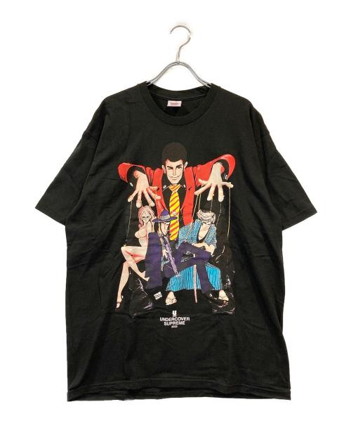 SUPREME（シュプリーム）SUPREME (シュプリーム) UNDERCOVER (アンダーカバー) Lupin Tee ブラック サイズ:Lの古着・服飾アイテム