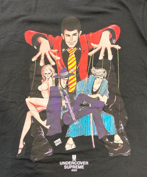 SUPREME（シュプリーム）SUPREME (シュプリーム) UNDERCOVER (アンダーカバー) Lupin Tee ブラック サイズ:Lの古着・服飾アイテム